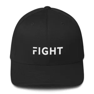 Fight Fitted Flexfit Twill Baseball Hat