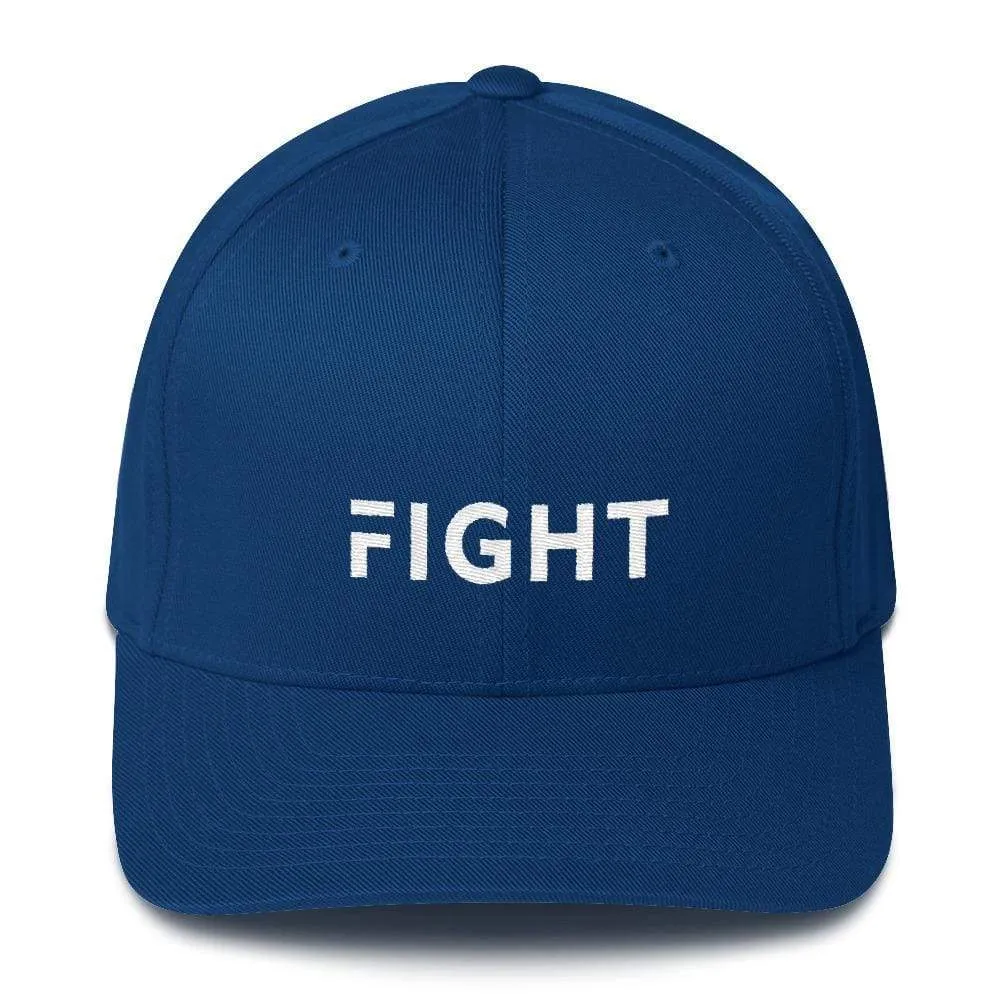 Fight Fitted Flexfit Twill Baseball Hat