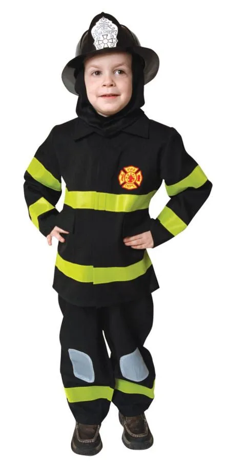 Fire Fighter 3 To 4 Toddler  Costume