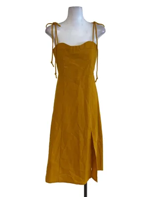 Fire Linen Slip Dress