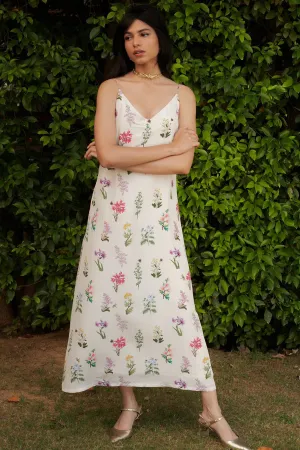 First Bloom Silk Dress