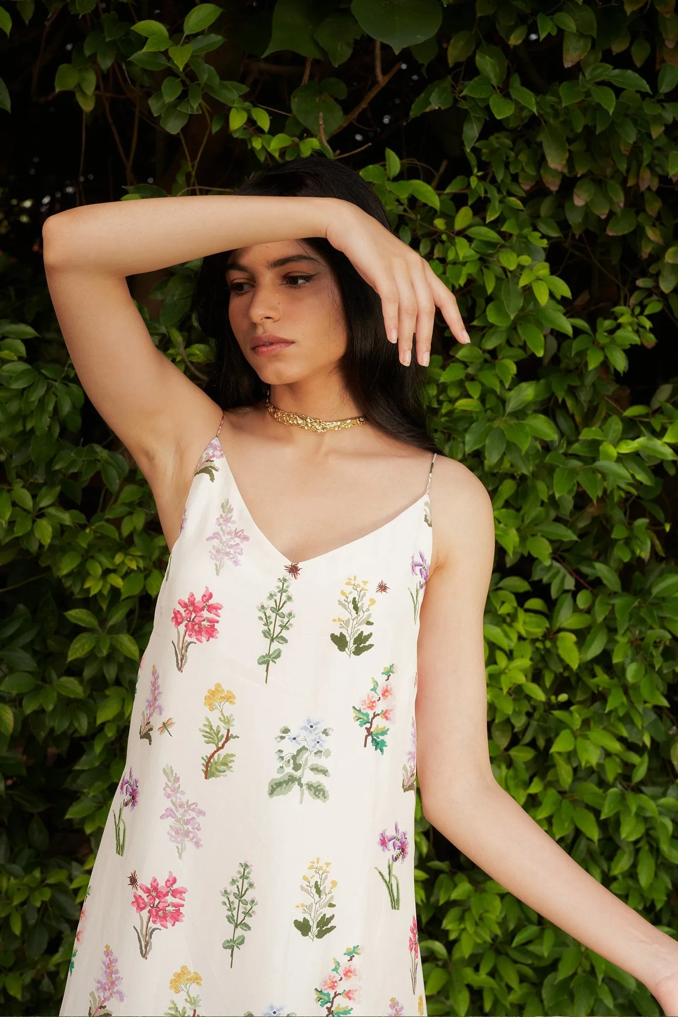 First Bloom Silk Dress