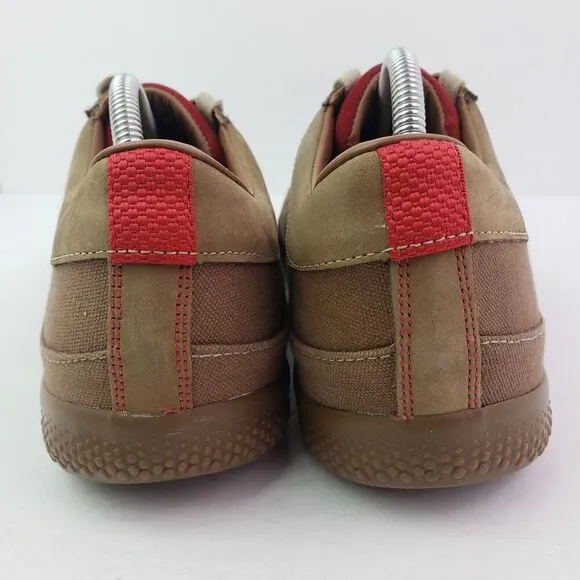 FitFlop Ffbuzz Mens Size 11 Brown Lace Up Casual Sneaker Shoes 386-286