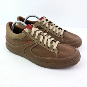 FitFlop Ffbuzz Mens Size 11 Brown Lace Up Casual Sneaker Shoes 386-286