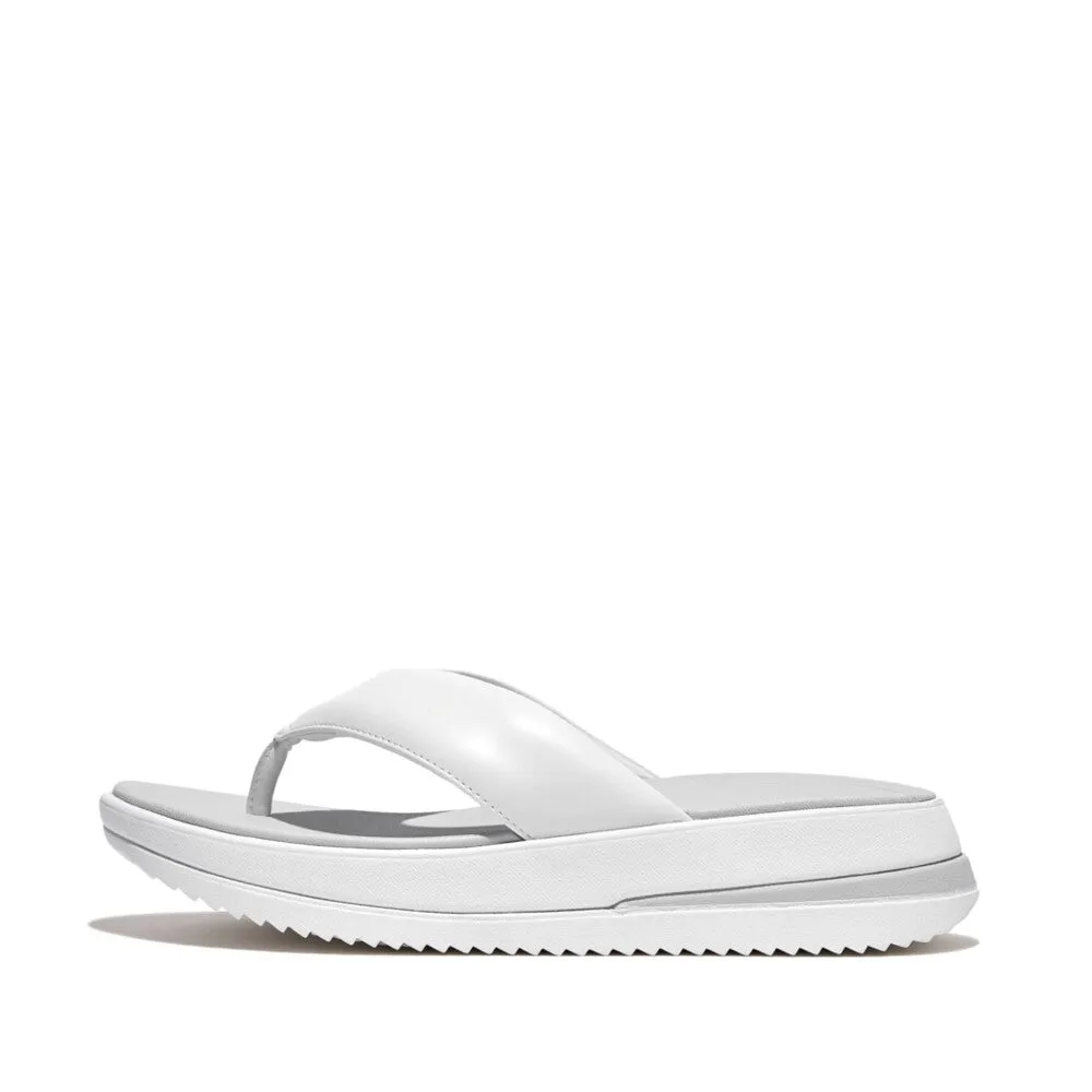 FitFlop SURFF Padded-Leather Toe-Post Sandals
