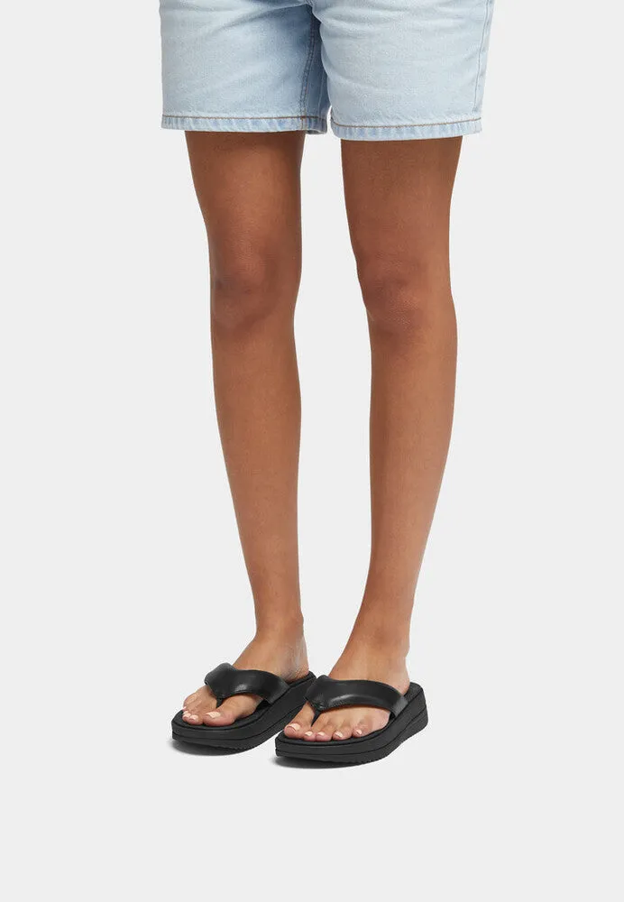 FitFlop SURFF Padded-Leather Toe-Post Sandals