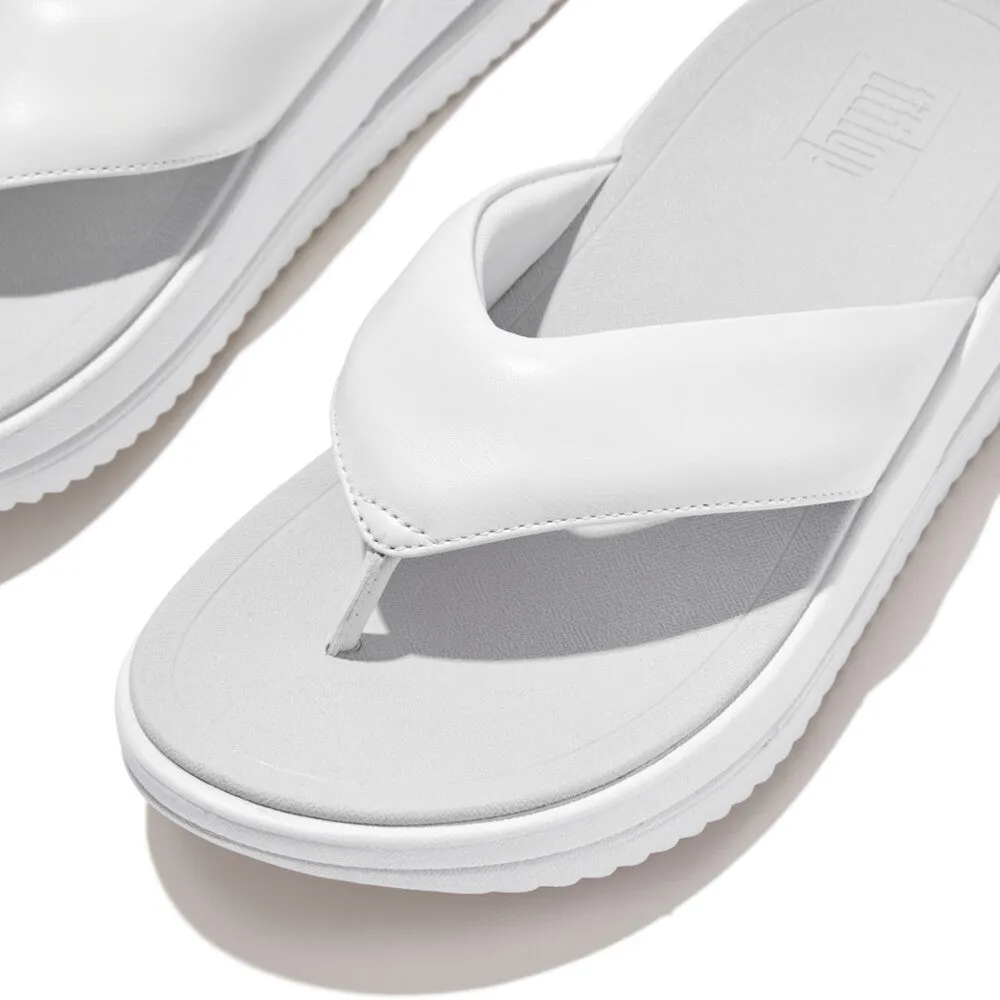 FitFlop SURFF Padded-Leather Toe-Post Sandals