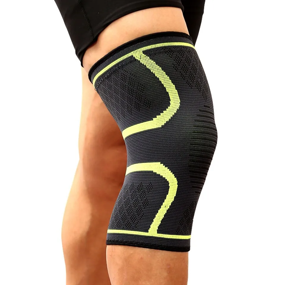 Fitness Running Cycling Knee Support Braces Elastic Nylon Sport Compression Knee Pad