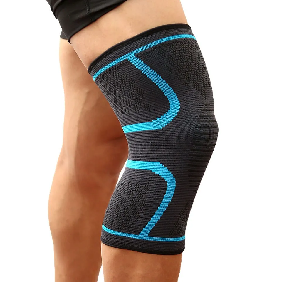 Fitness Running Cycling Knee Support Braces Elastic Nylon Sport Compression Knee Pad