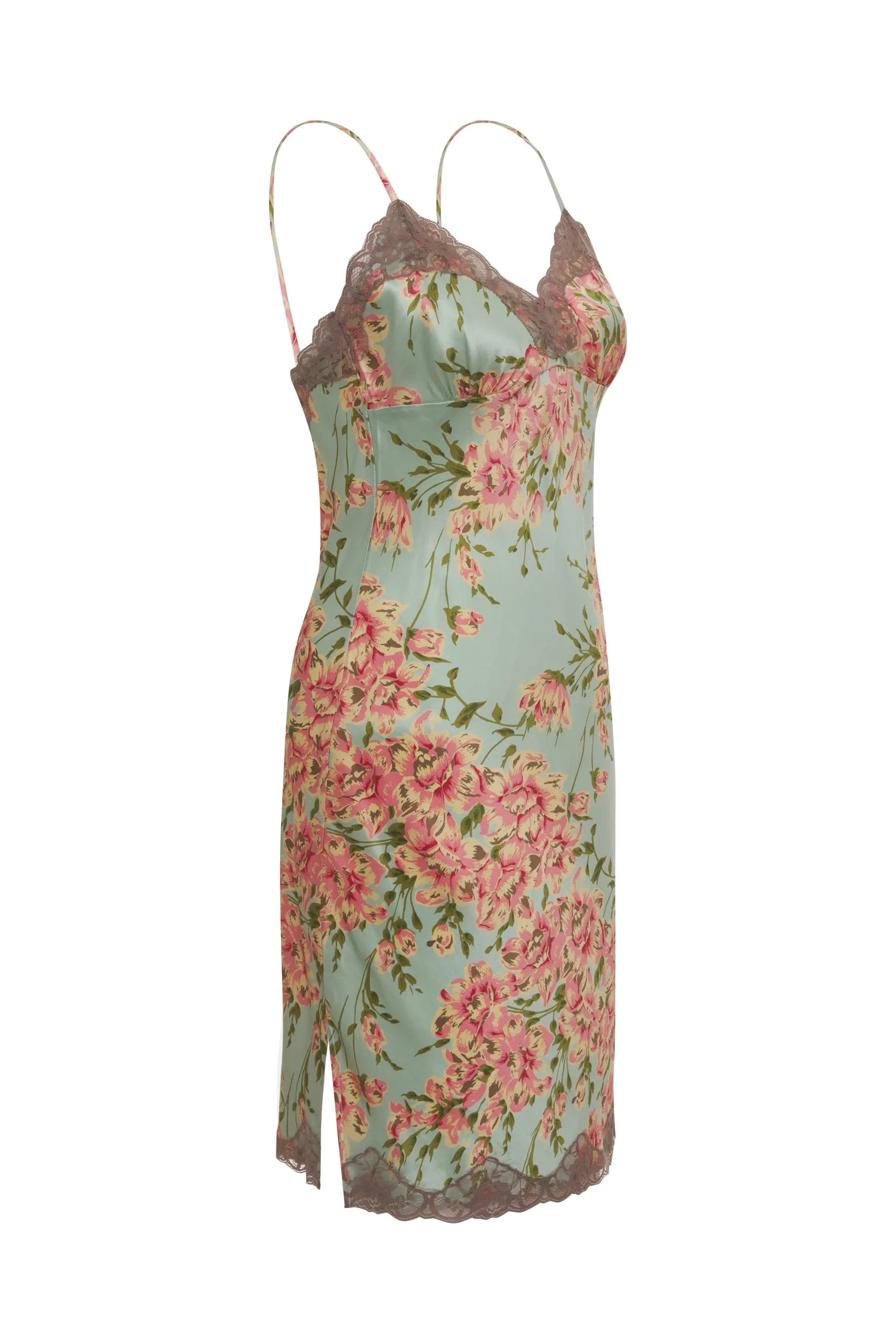Floral Print Slip Dress