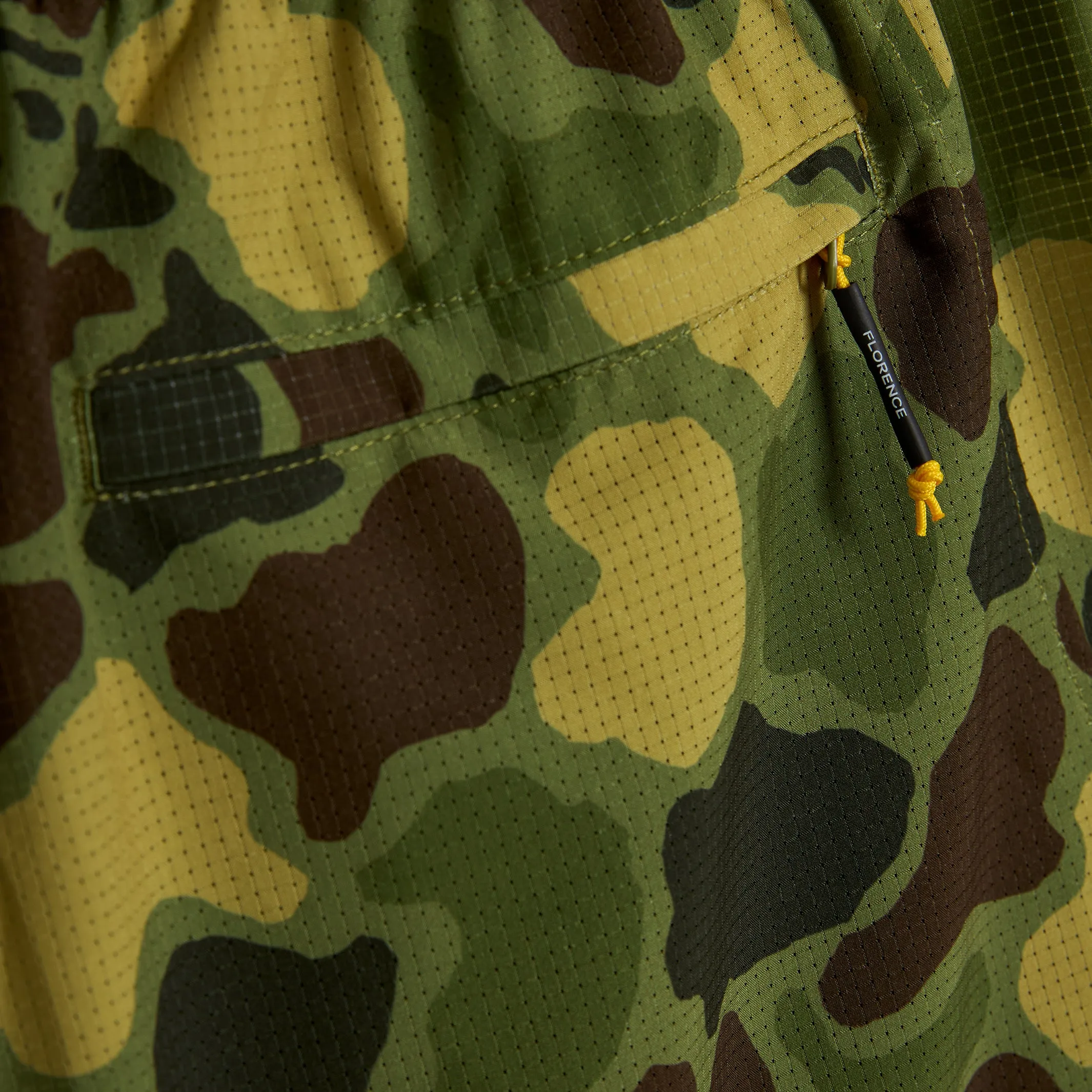 FLORENCE F1 AIRTEX SHORT TROPICAL GREEN CAMO