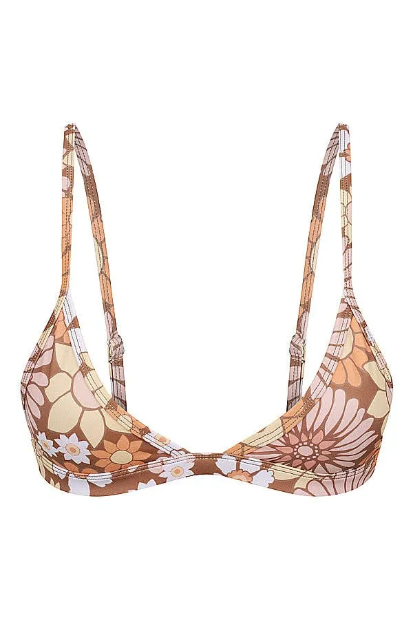 Flower Power Vintage Tava Top: Flower Power Vintage / L