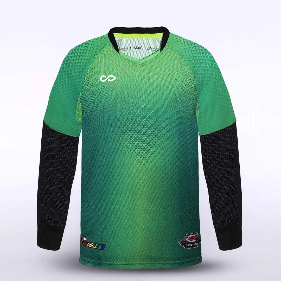 Flying Fish - Customized Kids Long Sleeve Goalkeeper Jersey