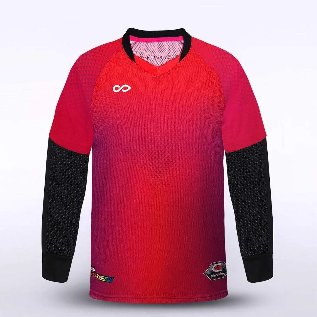 Flying Fish - Customized Kids Long Sleeve Goalkeeper Jersey
