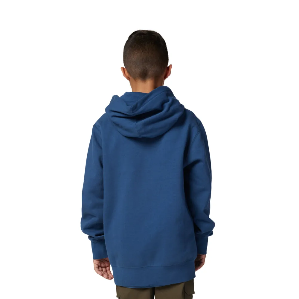 Fox Youth Dispute Fleece Pullover Hoody - Indigo