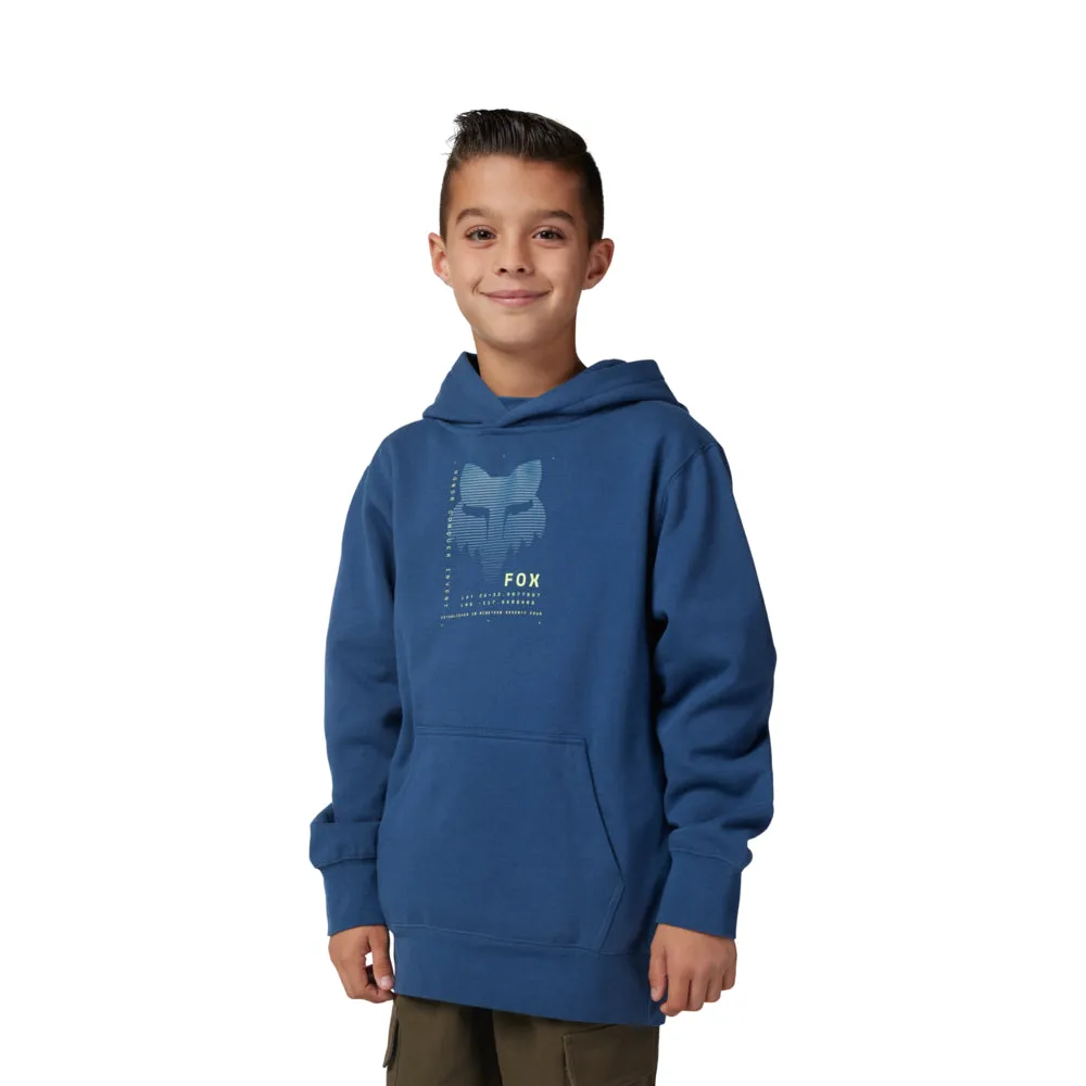 Fox Youth Dispute Fleece Pullover Hoody - Indigo