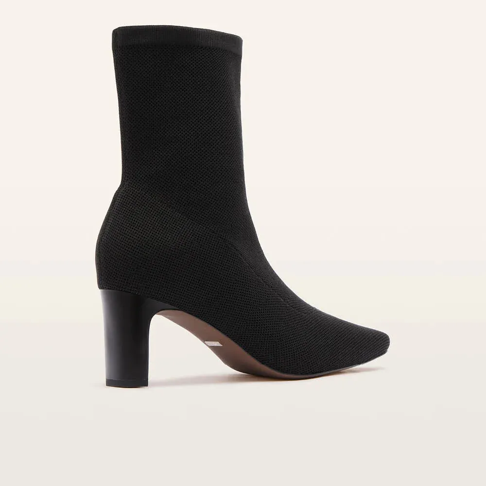 FRANKiE4 II MELROSE Knit Boot - Black