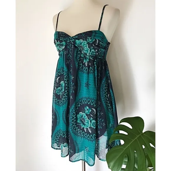 Free People Eternal Spring Floral Babydoll Dress​​​