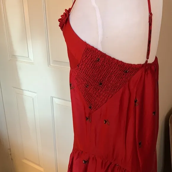 Free People Intimately On My Own Printed Maxi Midi Slip