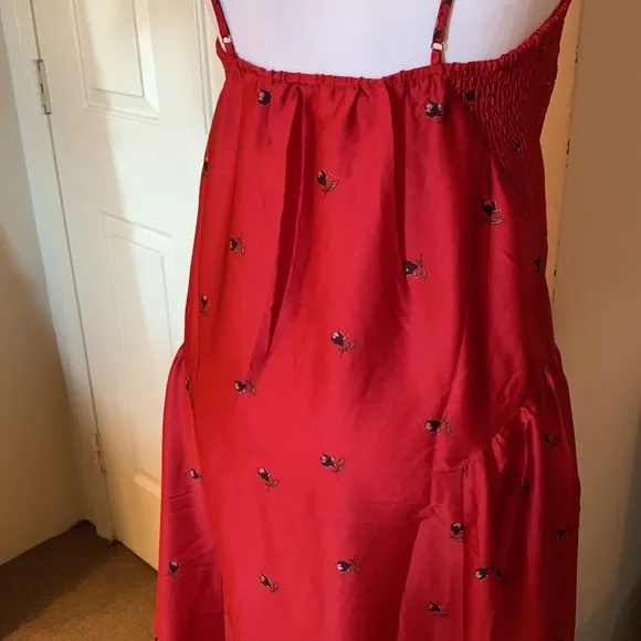 Free People Intimately On My Own Printed Maxi Midi Slip
