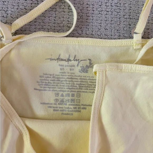 Free People Intimately Tea Length Seamless Slip in Butter