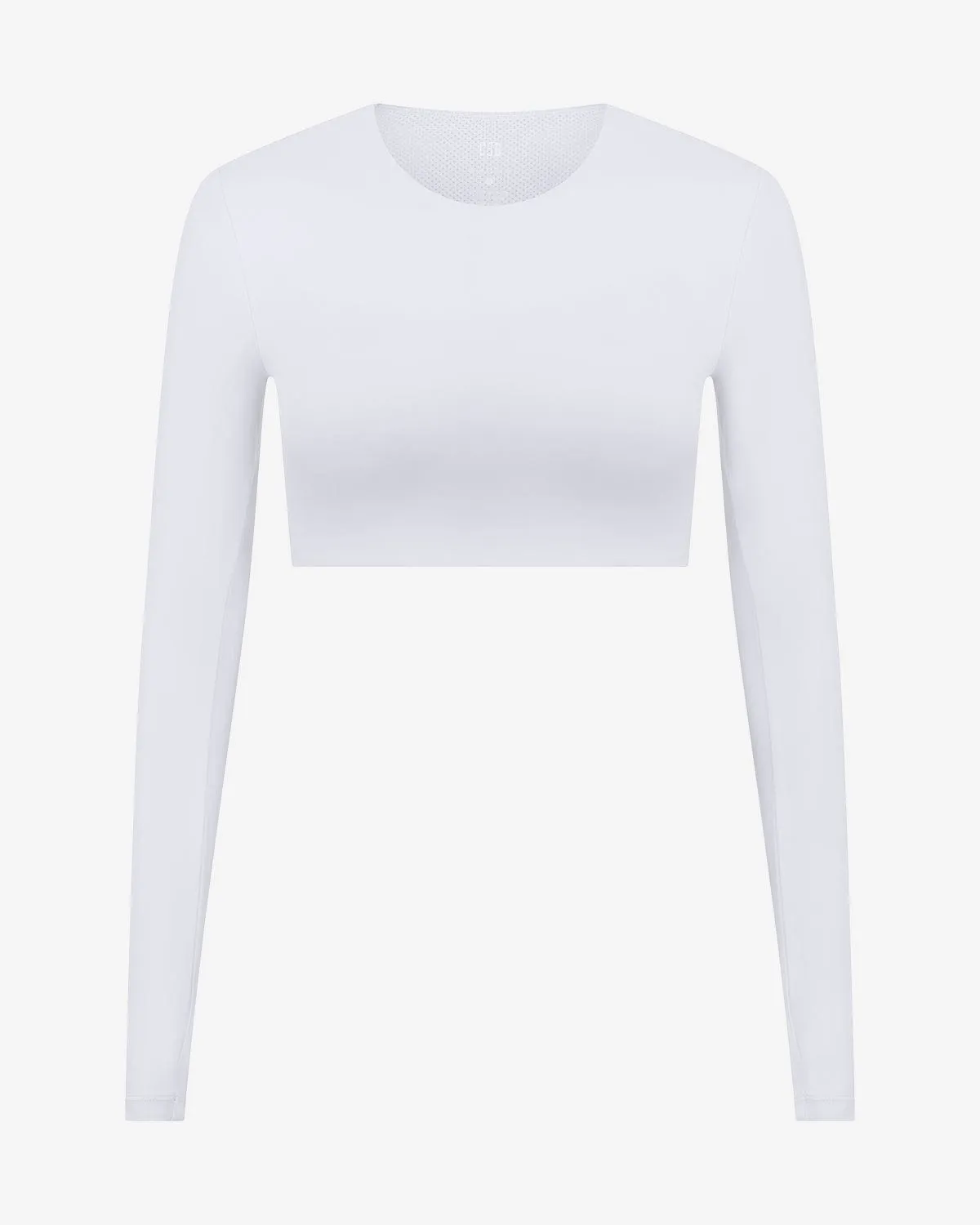 Freedom Luna Power Long Sleeve Crop | White