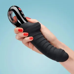 Fun Factory TIGER Ribbed G-Spot and P-Spot Vibrator with free toy bag!
