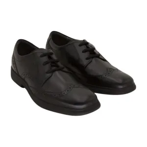 Geox Boy's Federico 9 Dress Oxfords Black Size 6 Big Kid