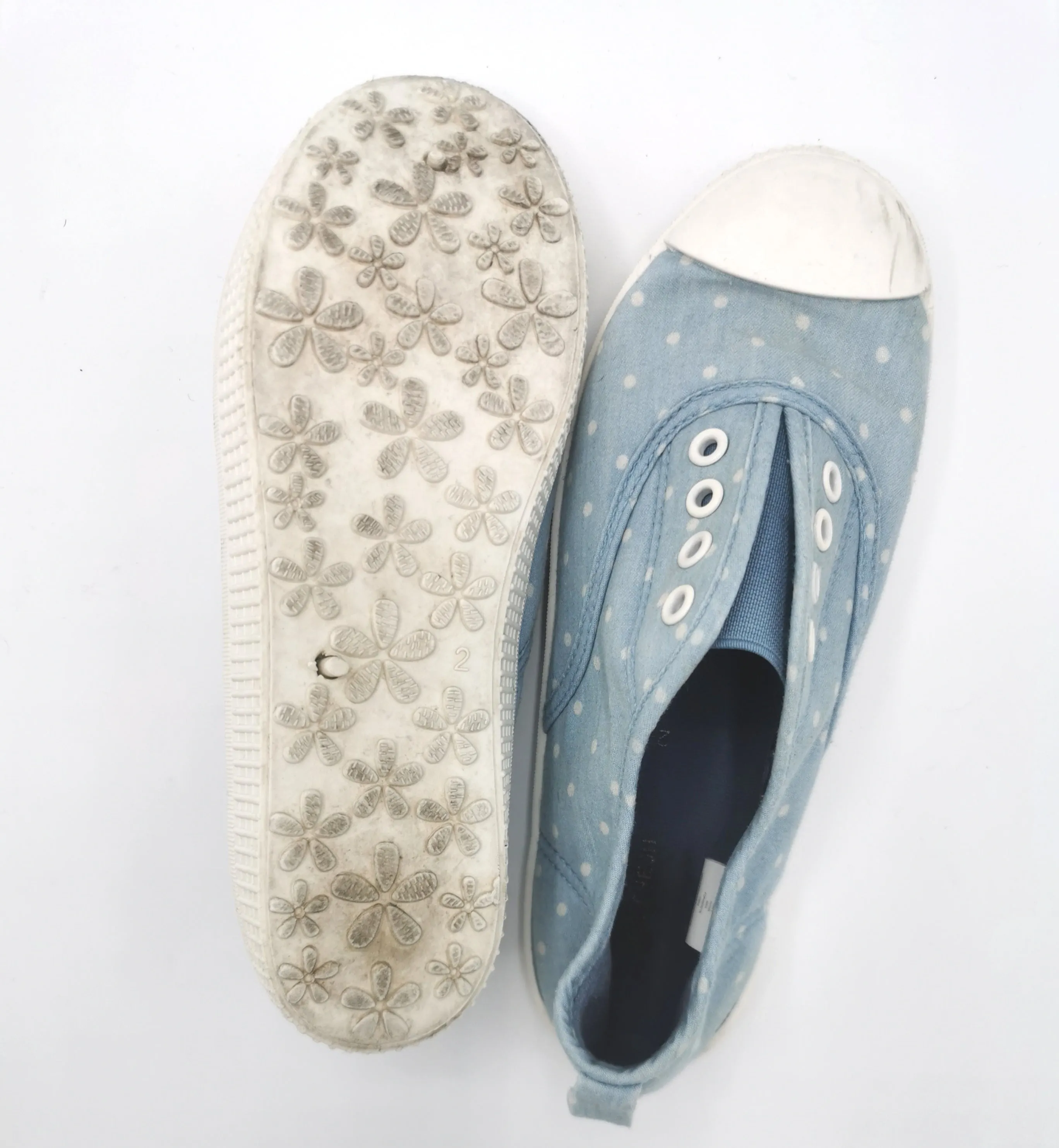 GIRL SIZE 2 YOUTH - JOE FRESH, Slip-on Casual Shoes VGUC B2