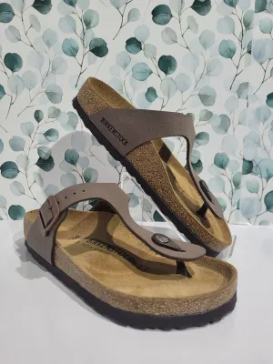 Gizeh Mocca Birkibuc by Birkenstock