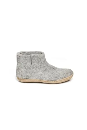 Glerups Boot - Leather - Grey