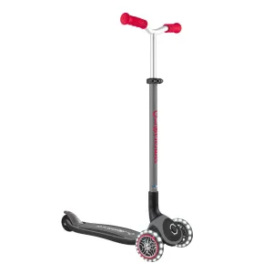 Globber Master Lights 3-Wheels Kids Scooter – Black (NEW COLOR)