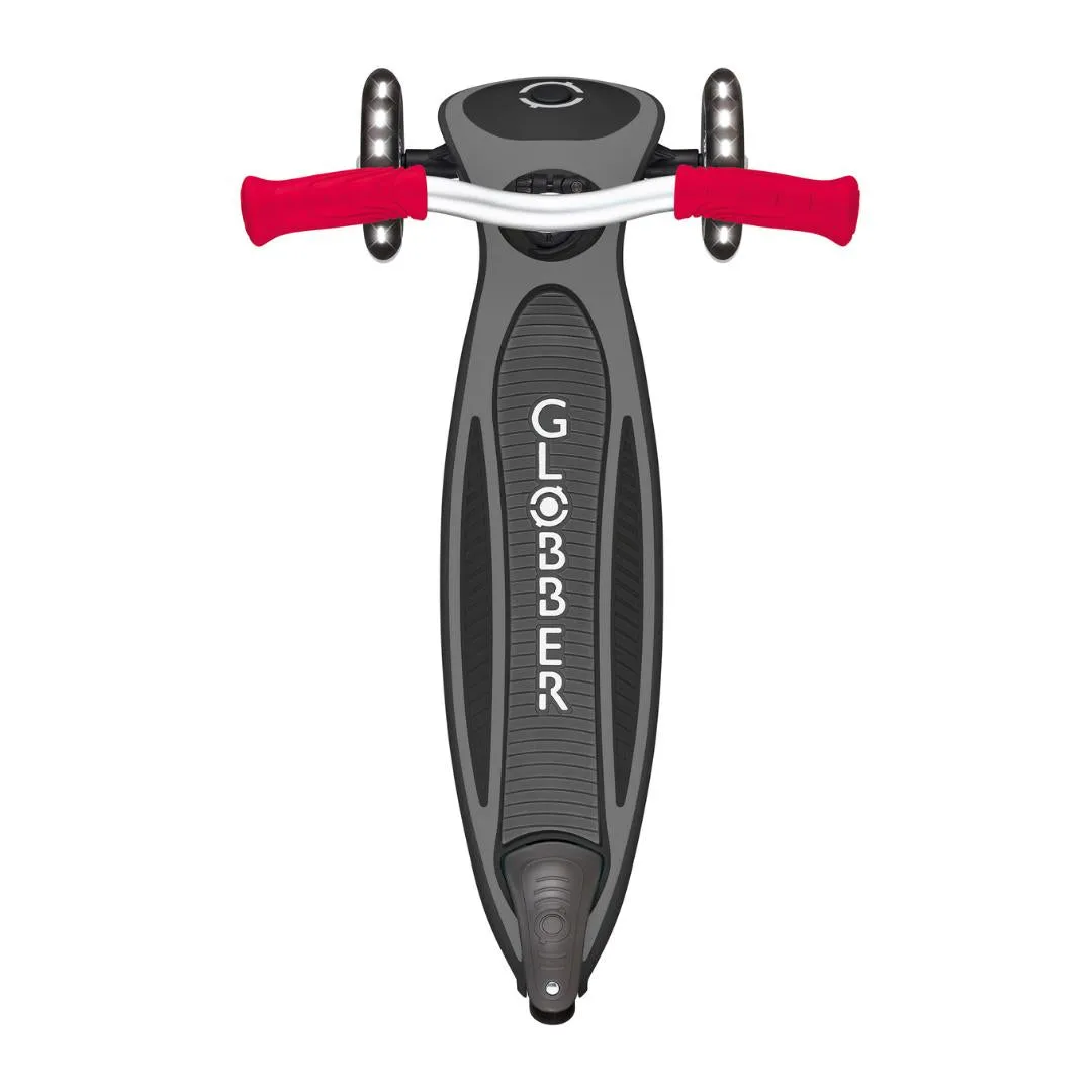 Globber Master Lights 3-Wheels Kids Scooter – Black (NEW COLOR)