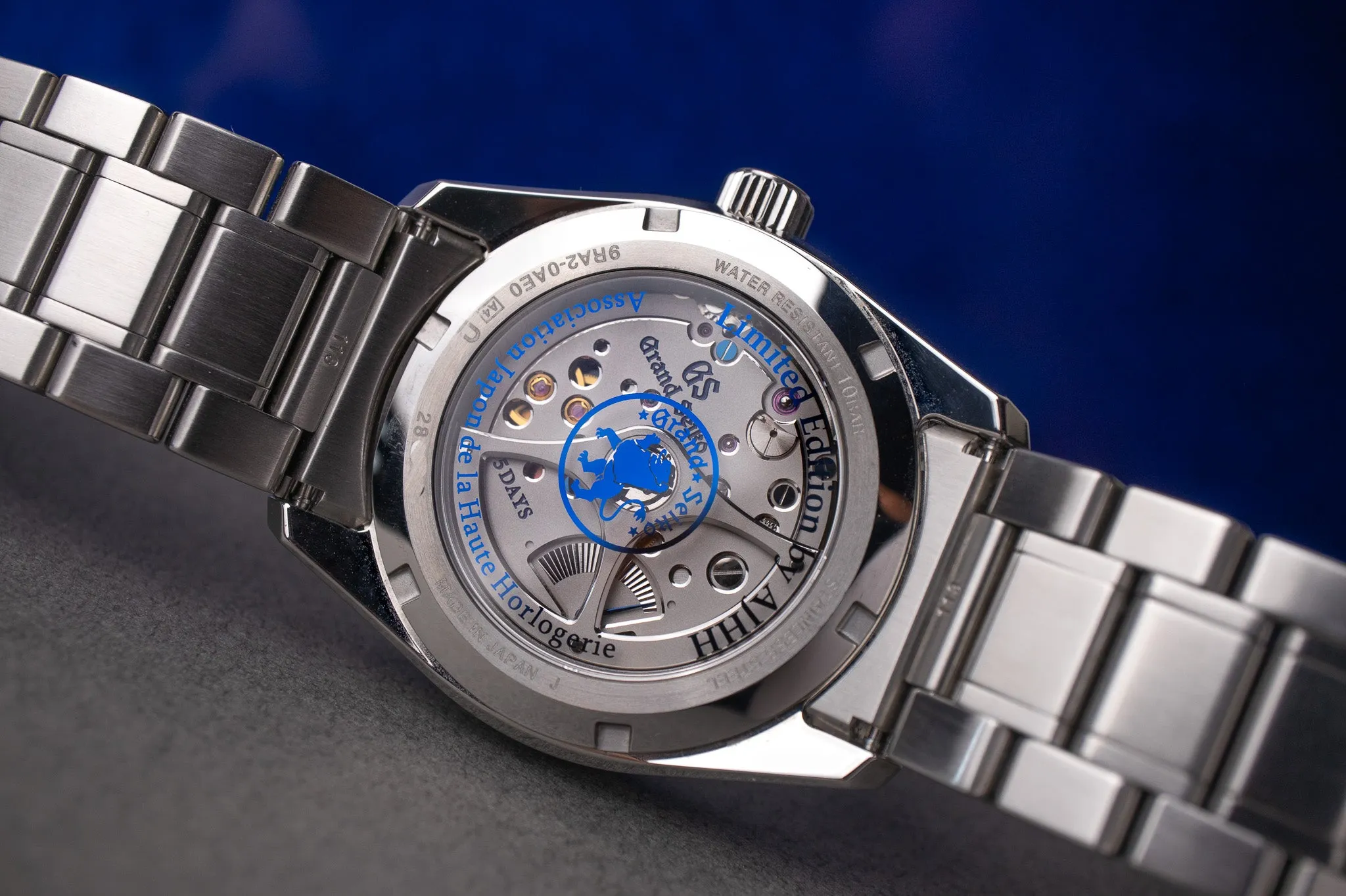 Grand Seiko Evolution 9 SLGA017 'Blue Glacier' AJHH Special Edition