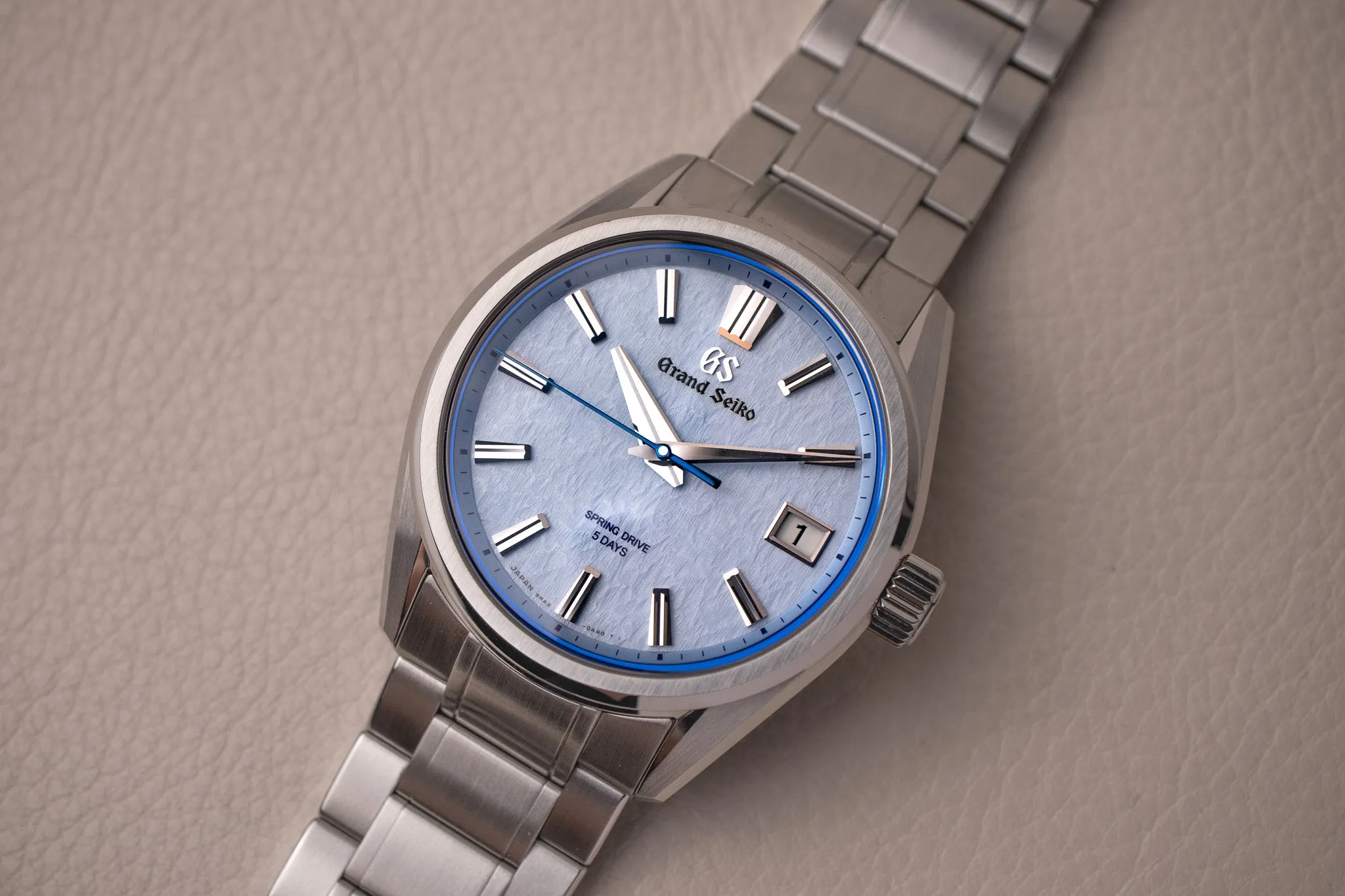 Grand Seiko Evolution 9 SLGA017 'Blue Glacier' AJHH Special Edition
