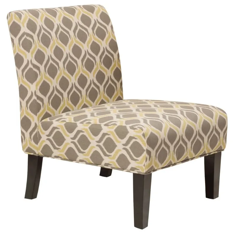 Gray Slipper Chair & Sofa Set