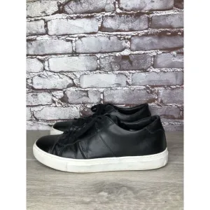 Greats Brooklyn Black Leather Causal Lace Sneakers Shoes Men Sz 9.5M US/42.5EU