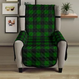 Green Buffalo Plaid 23" Chair Sofa Protector Couch Cover Farmhouse Decor
