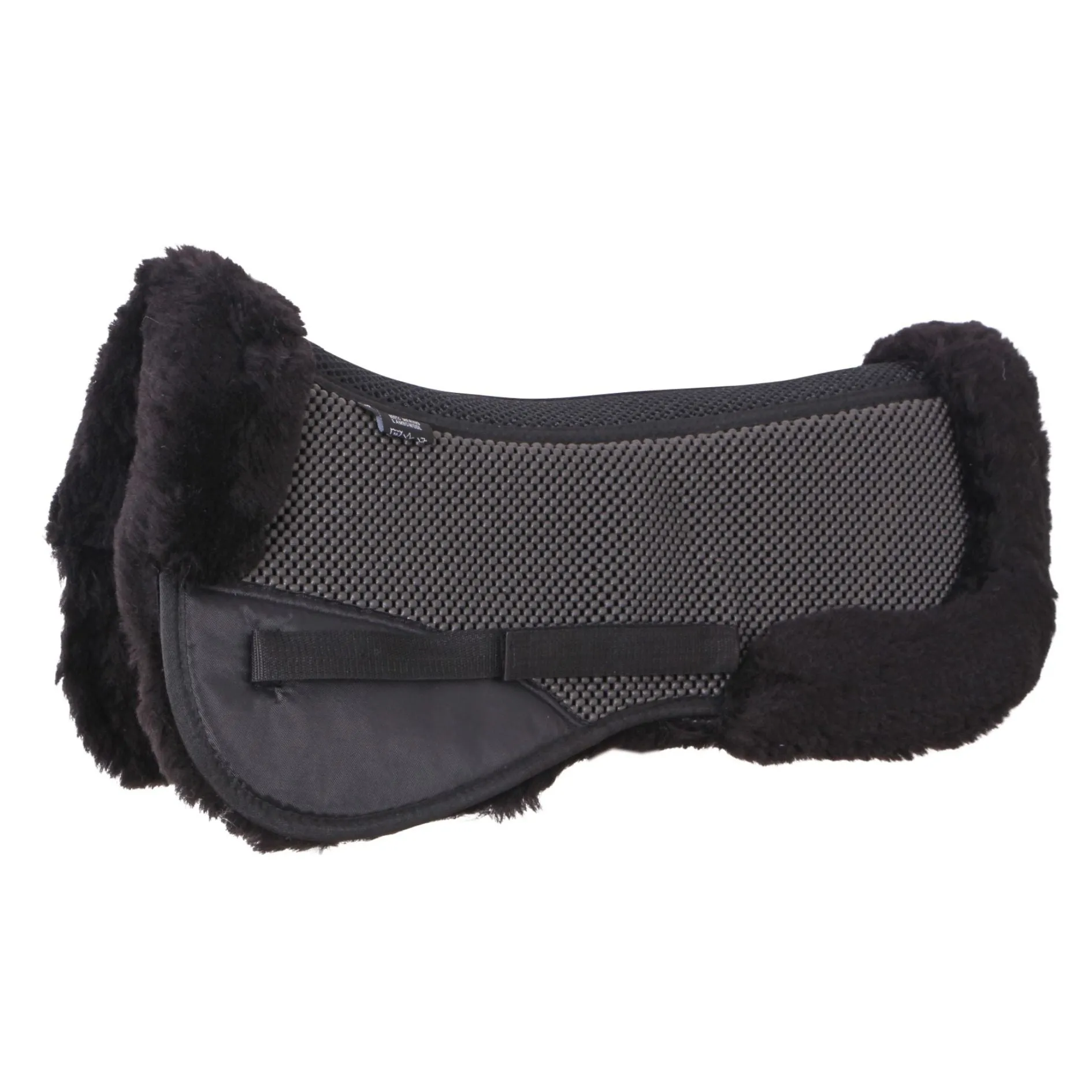 Grip Lambswool Half Pad - Black
