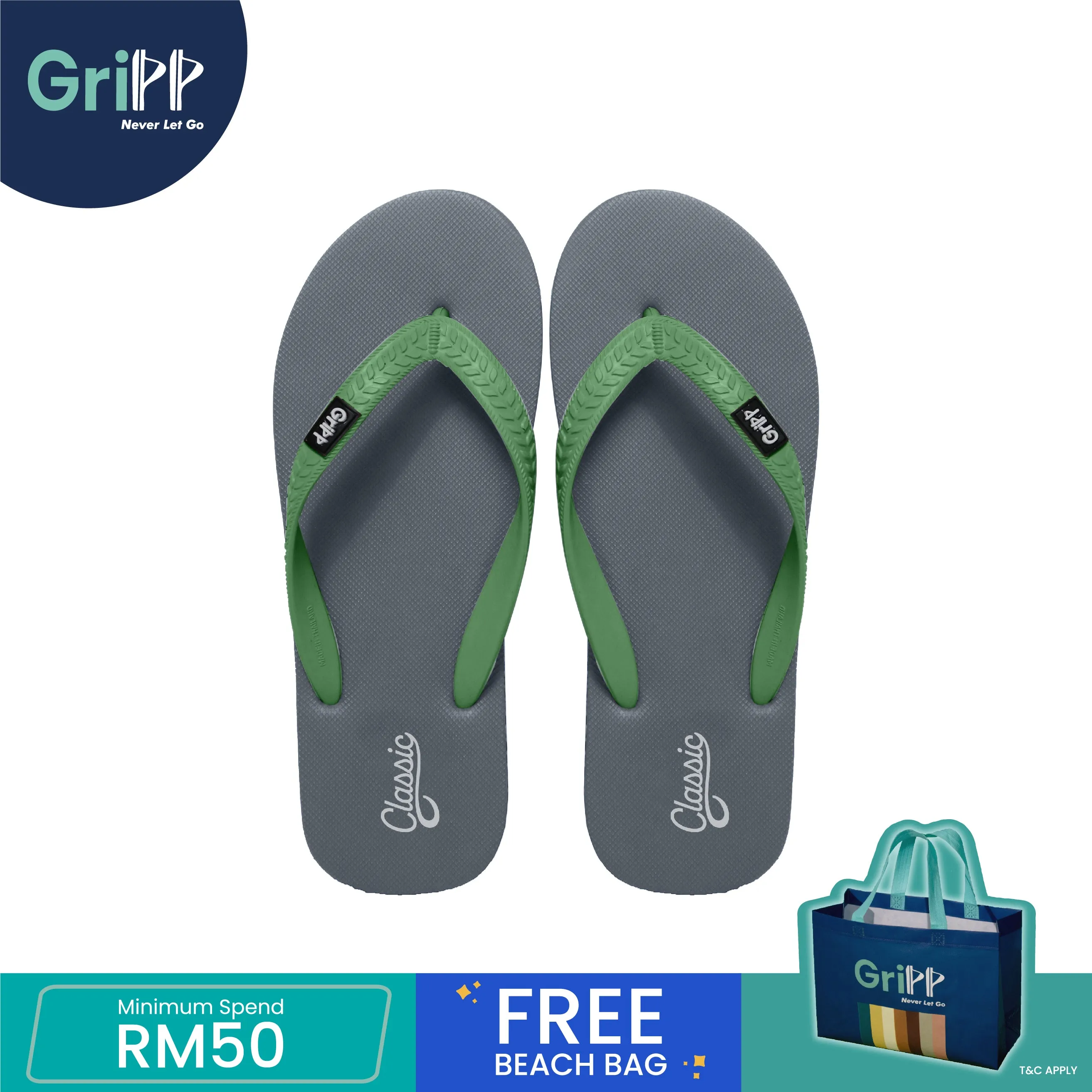 GriPP Sandal Classic (Unisex) – Comfortable Outdoor Sandals for Every Lifestyle (Model A)