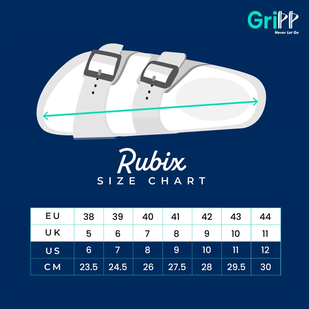 GriPP Sandal Rubix (Unisex) – Minimalist Sandals for Comfort and Durability (Model B)