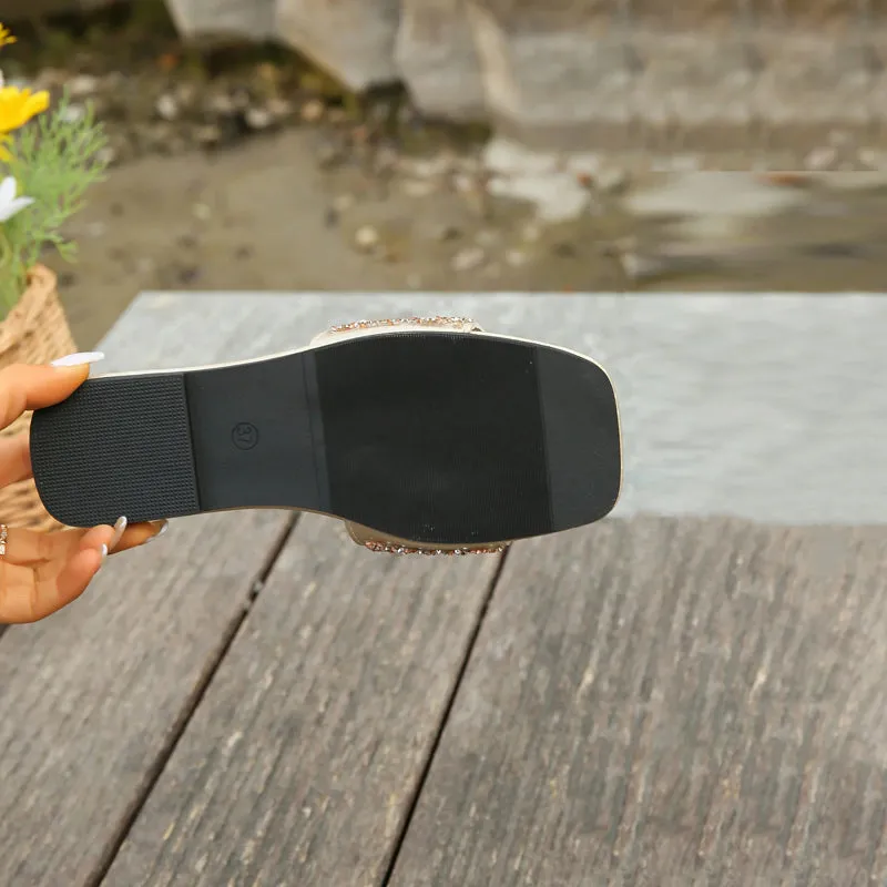GS Slipper | Luxe slippers met parel details voor dames