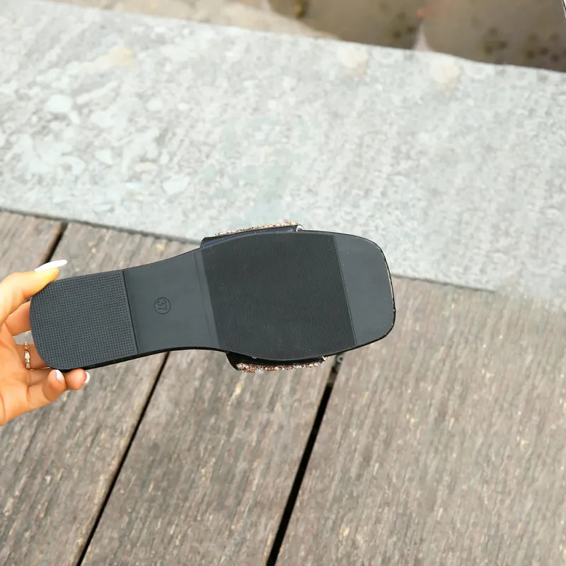 GS Slipper | Luxe slippers met parel details voor dames