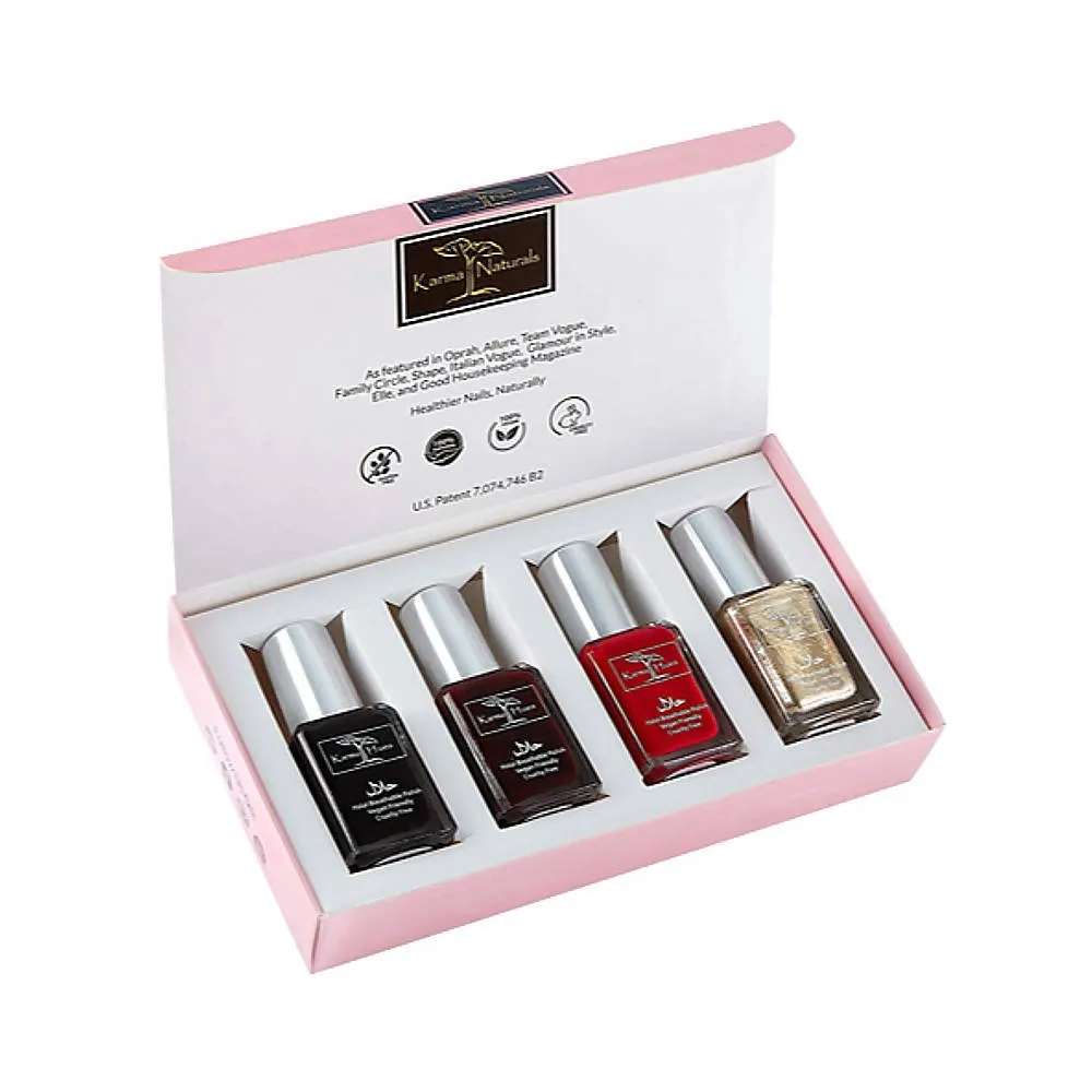 Halal Nail Polish Set - (Dusk and Shimmer)