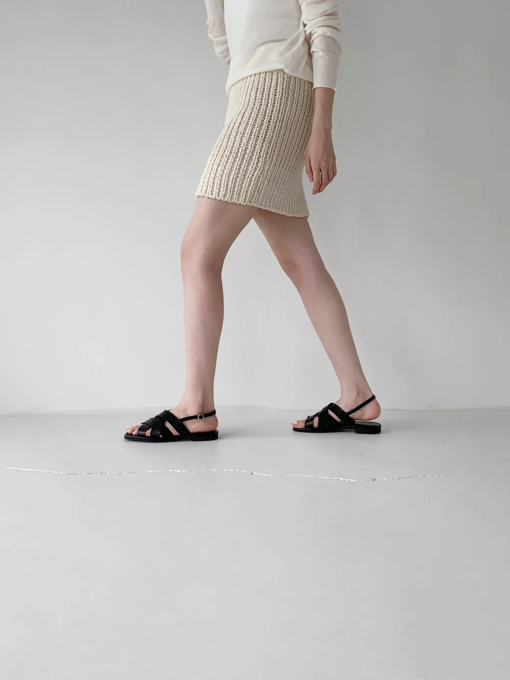 Handmade Net Knit Skirt