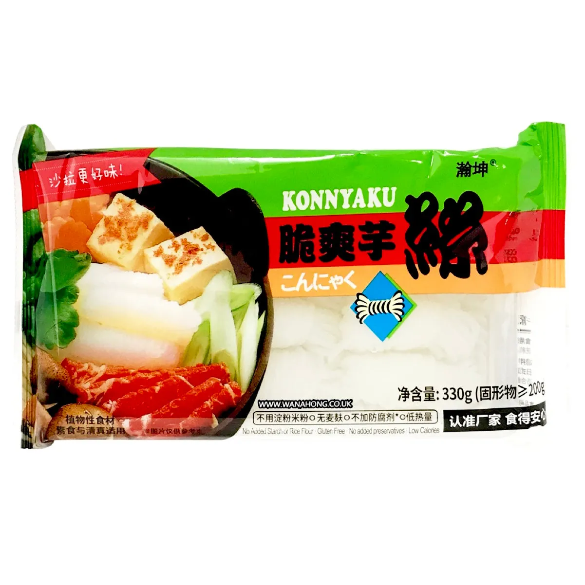 Hankun Konnyaku Yam Noodles 330g