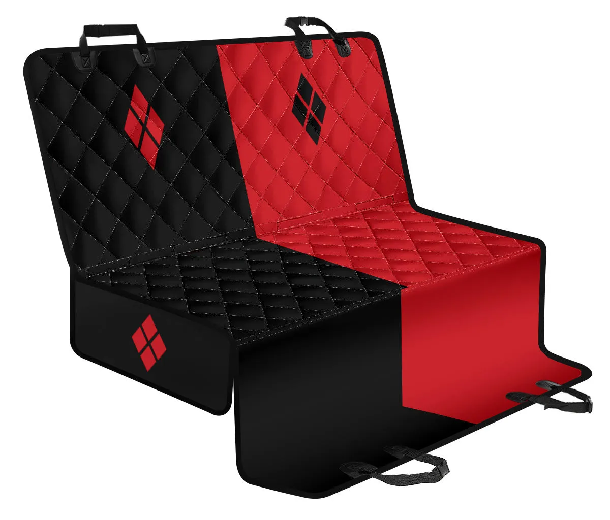 Harley Car Back Seat Cover for Pets  Ms. Quinn Inspired