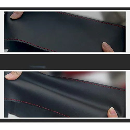 HCZSZH Car Accessories PU Hand Stitched Car Steering Wheel Cover, for Mercedes Benz C Class C205 C180 C200 C400 C250 Coupe