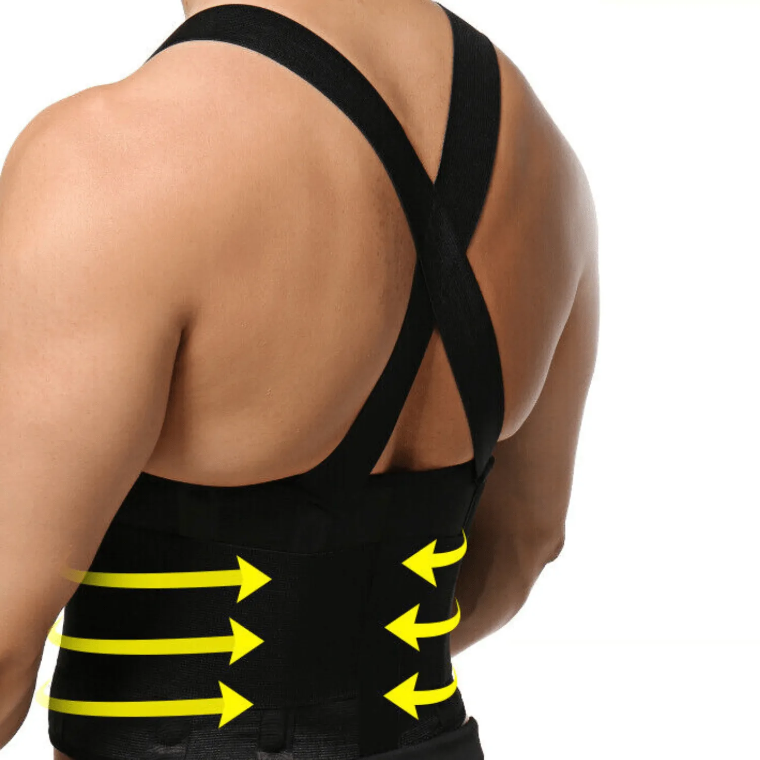 High Quality Lower Back Lumbar Support Belt Suspender Brace
