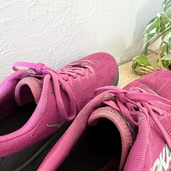 HOKA | Mach 4 Training Shoes 1113529 in Festival Fuschia &amp; Black